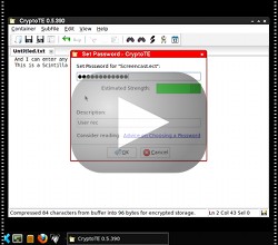 Thumbnail of the CryptoTE screencast